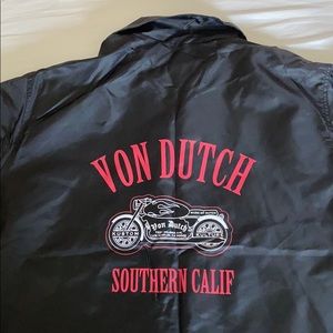 Von Dutch Coaches Jacket.  Size XL.  Vintage.
